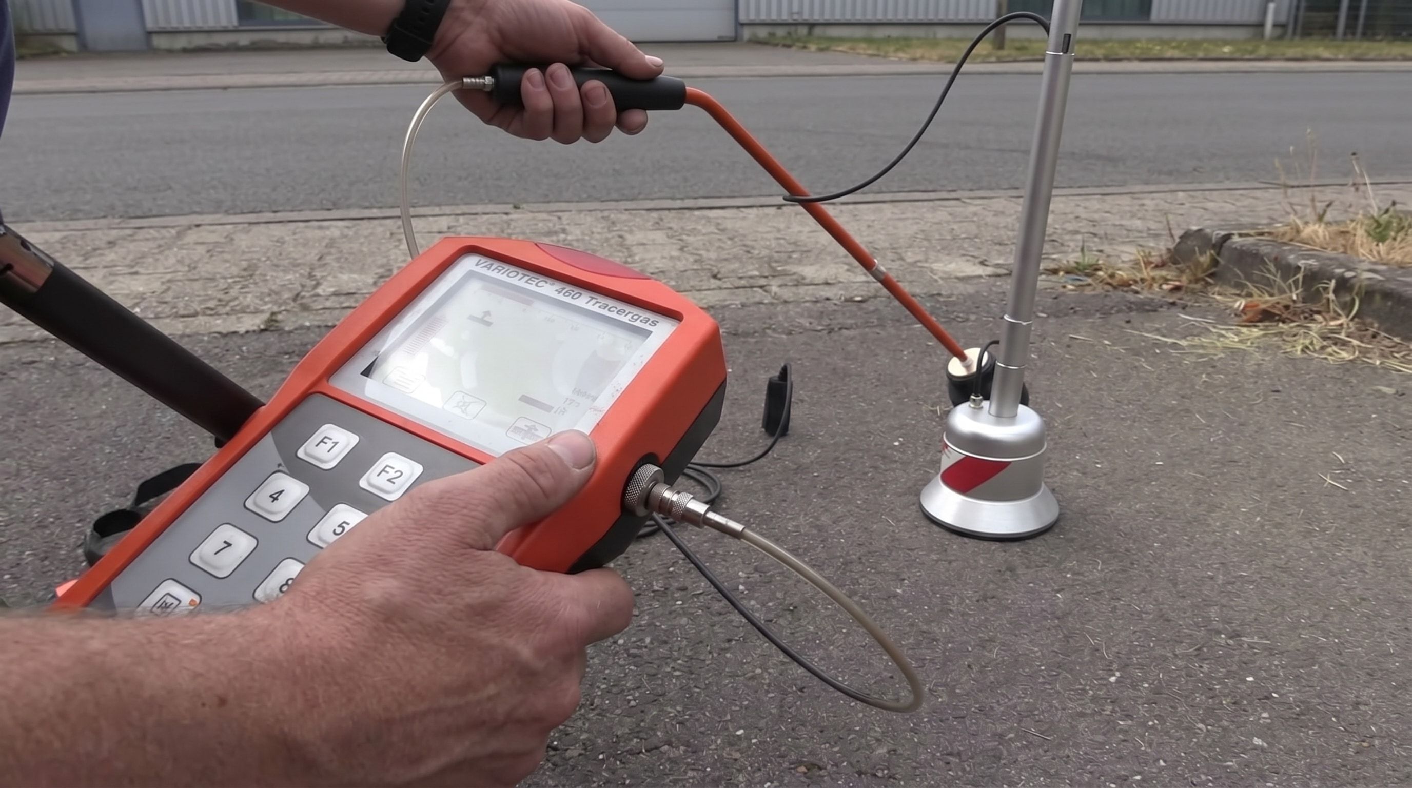 Détection de fuite au gaz traceur à Cachan